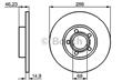 DISCO FRENO DELANTERO ORIGINAL BOSCH