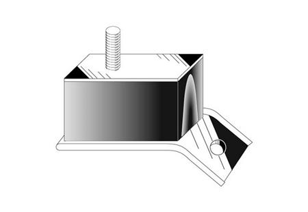 SOPORTE GOMA INFERIOR CAJA CAMBIO ALTERN
